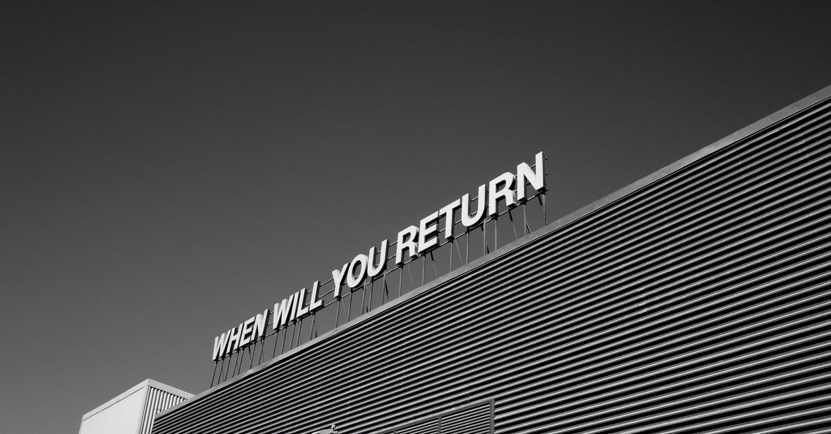 When did they become invisible? - When Will You Return Signage