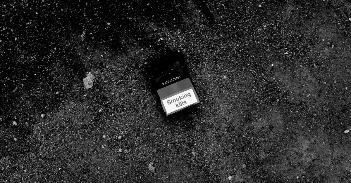 When to return the Space Stone? - Photo Of A Gray Scale Cigarette Pack