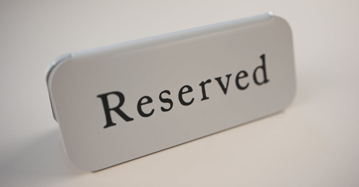 When was the phrase "It's quiet, a little too quiet" first used? - Metal signage with black letters saying Reserved on gray background used in cafes and restaurants