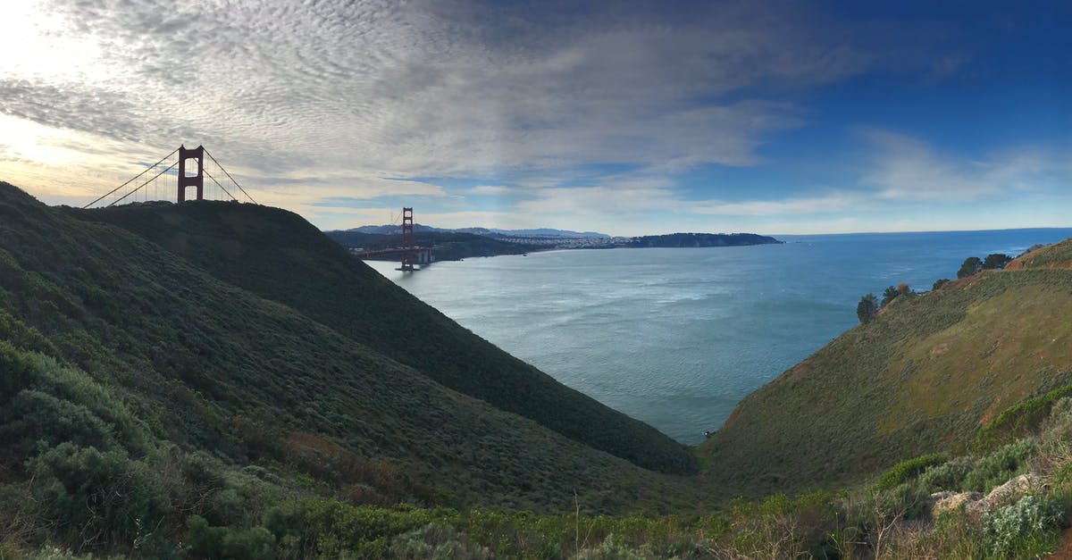 Where are Palos Hills and San Pedro? - Photo of the Golden Gate Bridge