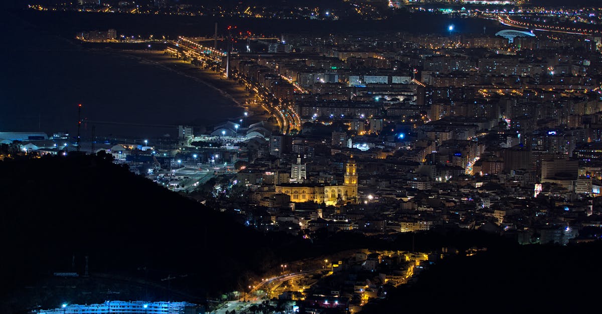 Where was "City Lights" shot? - Málaga por la noche