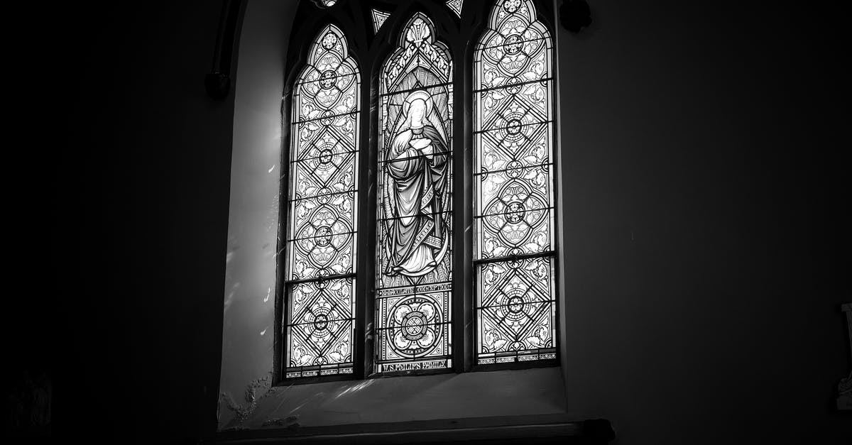 Which Church is Ray a member of? [closed] - Grayscale Photo of Window With Glass