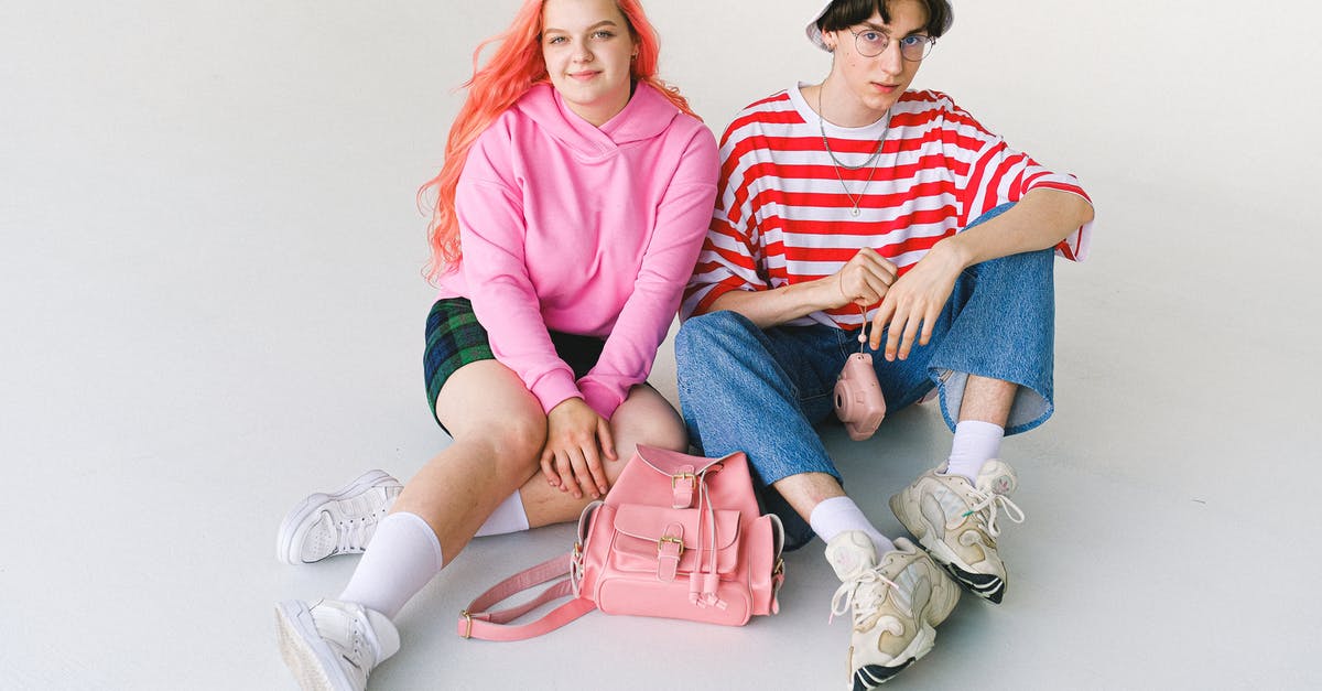 Which episode is the 'tick tick boom' image captured from? - Stylish teenage couple in vivid clothes