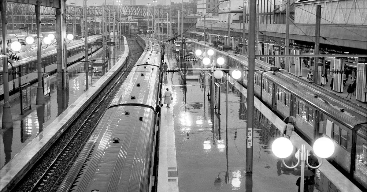 Which real British railway station features in the 1961 film The Rebel (US title: Call Me Genius) starrring Tony Hancock? - Railroad station with trains and flashlights