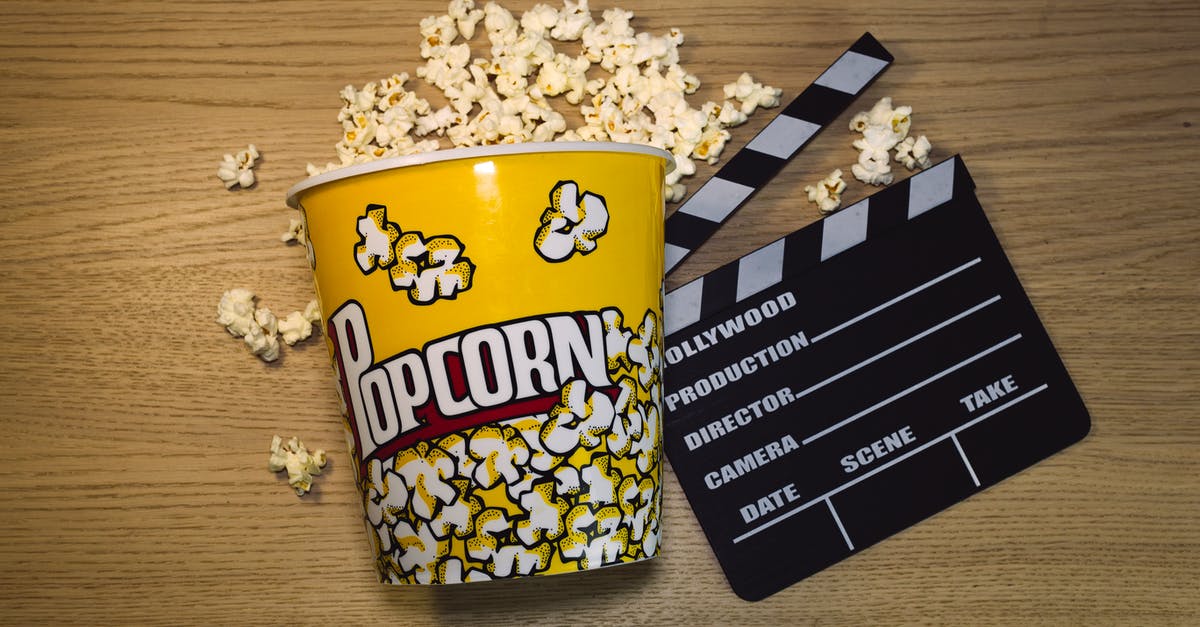 Which was the first movie to conceal objects in a book? - Overhead Shot of a Bucket of Popcorn and a Clapperboard