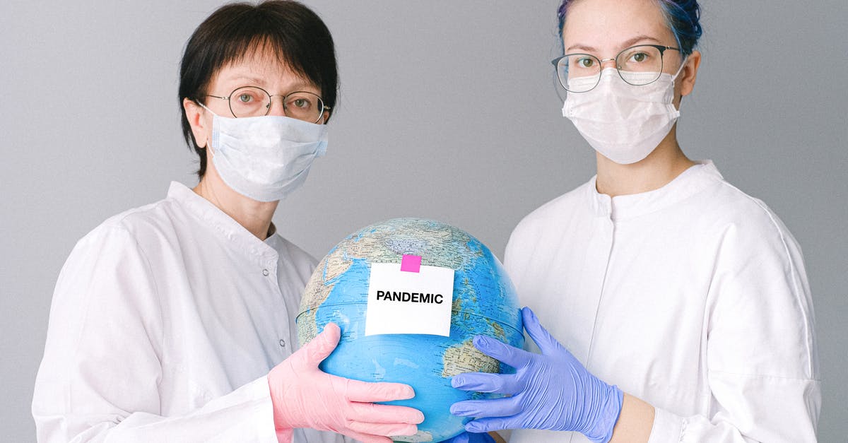 Who are these characters on Earth 2? - People With Face Masks and Latex Gloves Holding a Globe