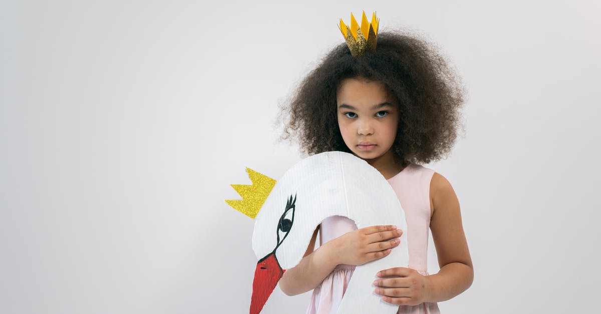 Who is the third girl in “Black Swan”? - Black child with crown and paper swan