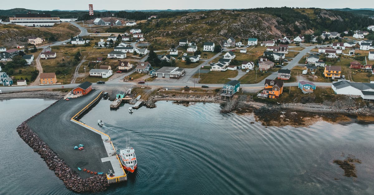 Who was the ghoul in the basement of Hill House? - Drone Shot of a Ferryboat Docked at a Harbor