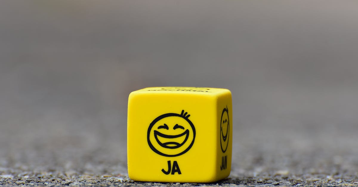 Why are the emotions colored in the way they are? - Yellow Cube on Brown Pavement