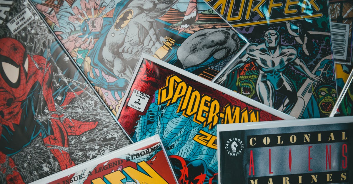 Why are there so many superhero movies made in recent decades? - Collection of various magazines with comics