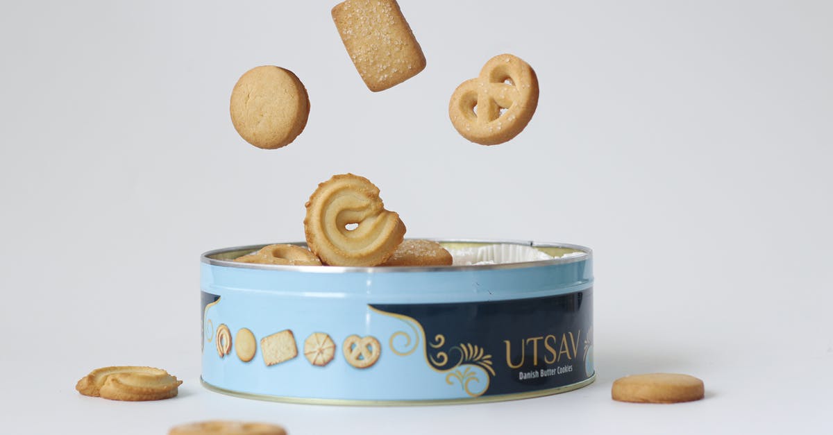 Why can Shazam fly? - A Product Photography of a Box of Danish Butter Cookies