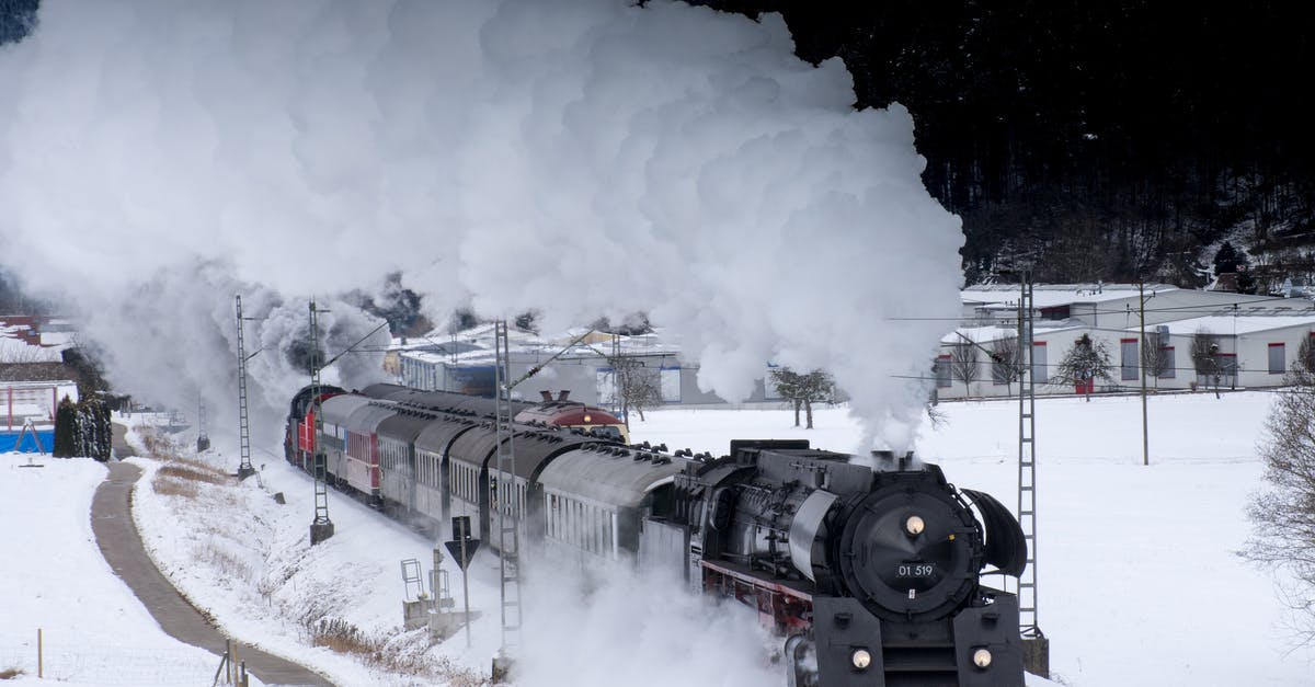 Why could they use the cold fusion engine? - Train Traveling on Snow