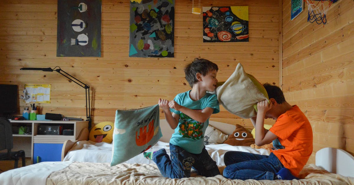 Why couldn't Bond have backup at the battle of Skyfall? - Photo Of Boys Holding Pillows