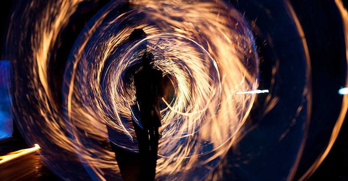 Why did Gretel try to light a fire? - Silhouette of Person Holding Sparkler Digital Wallpaepr