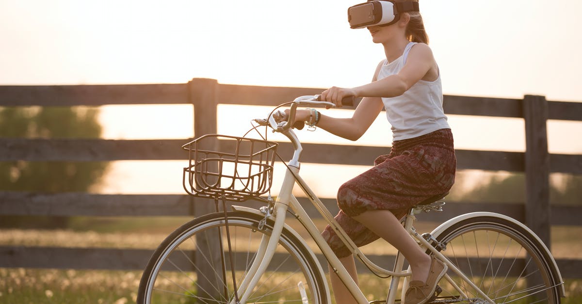 Why did Logan turn back to that specific time in the future - Girl Wearing Vr Box Driving Bicycle during Golden Hour