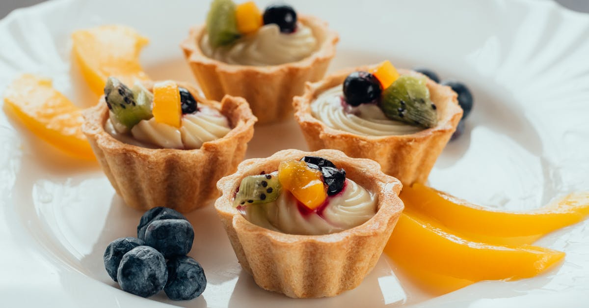 Why did master Oogway vanish with peach leaves? - Tarts with Slices of Fruits on Top
