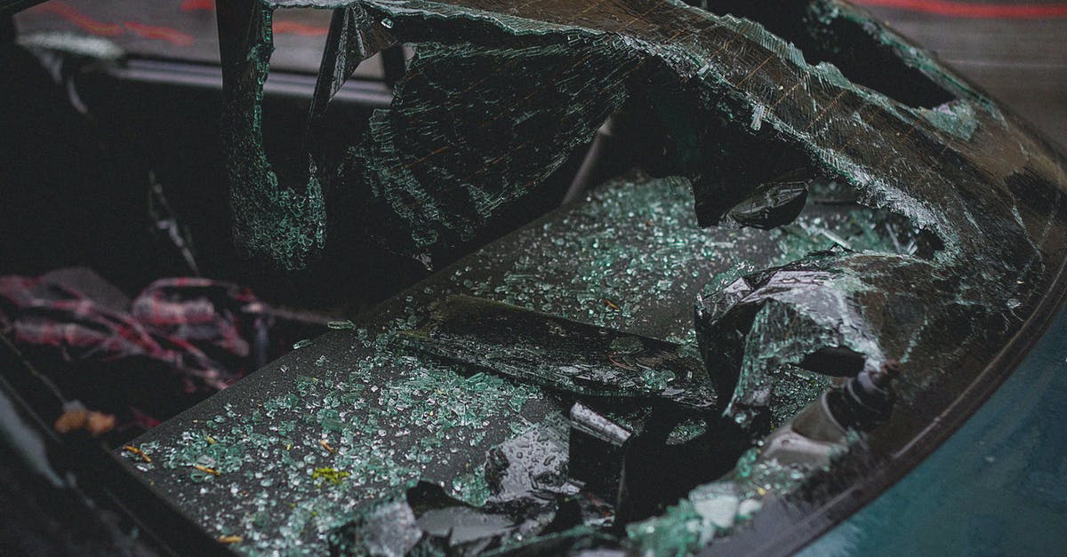 Why did Michèle damage Richard's car? - A Broken Windshield of a Car
