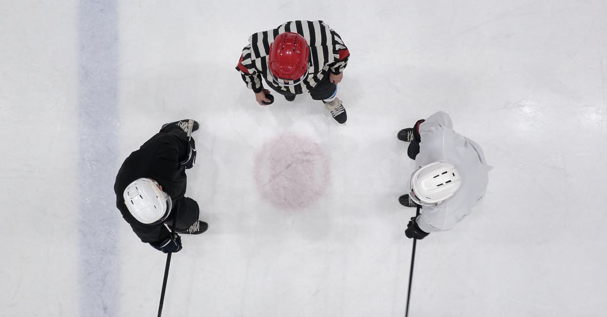 Why did Riley's hockey team hail her after she missed the shot and lost the game? - Top View of Men Playing Ice Hockey