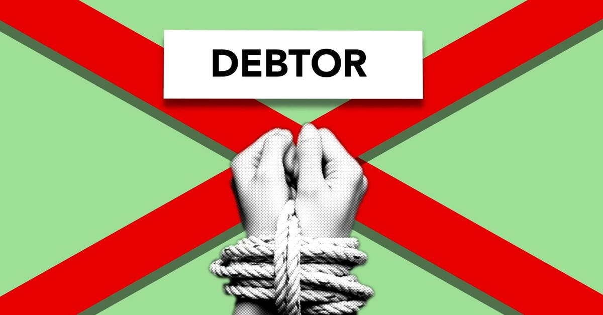 Why did the investment bank begin firing employees by sacking their top quant and head of risk management? - Illustration of debtor with hands tied with rope against cross symbolizing dependence on credit against green background