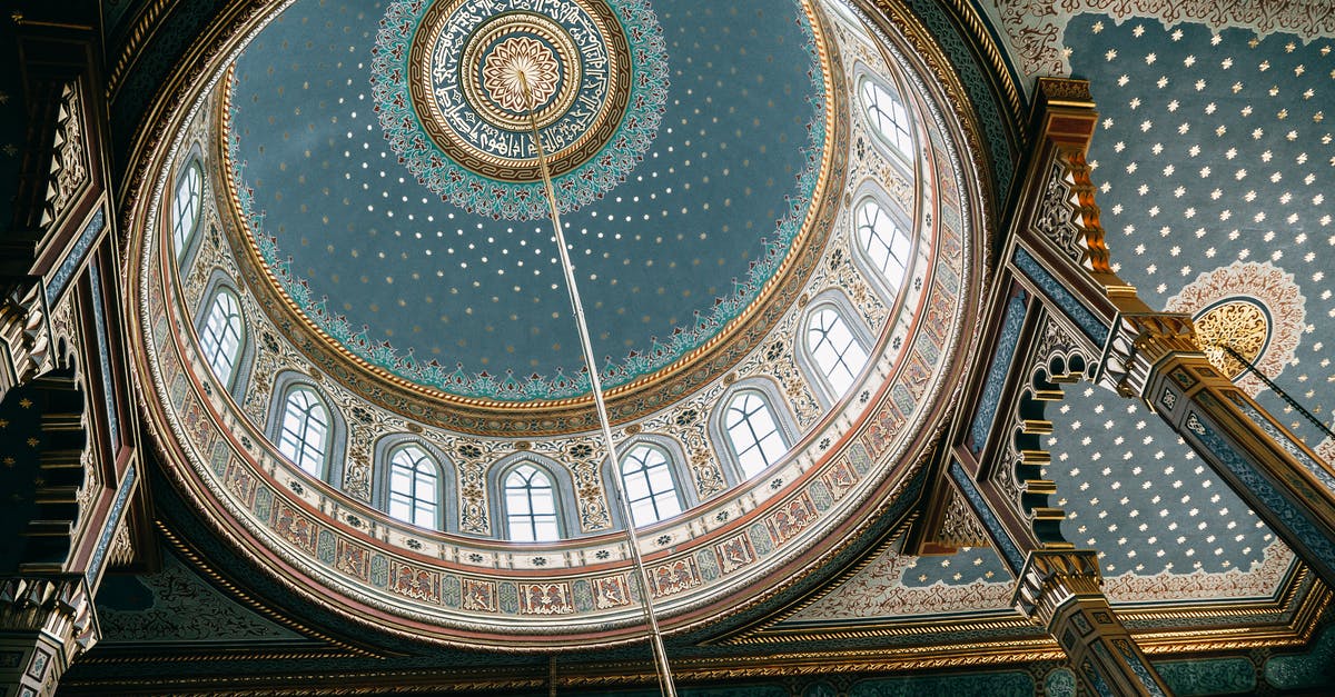 Why did the magic ceiling not react to professor Quirrell? - Blue and Gold Dome Ceiling