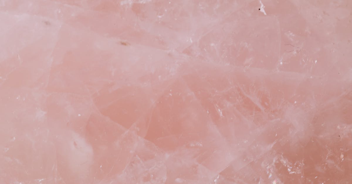 Why did this happen to Translucent? - Close-Up Photo Of Rose Quartz