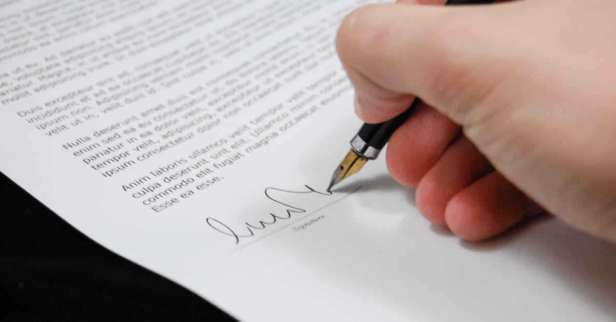 Why did Verbal get legal immunity? - Person Signing in Documentation Paper