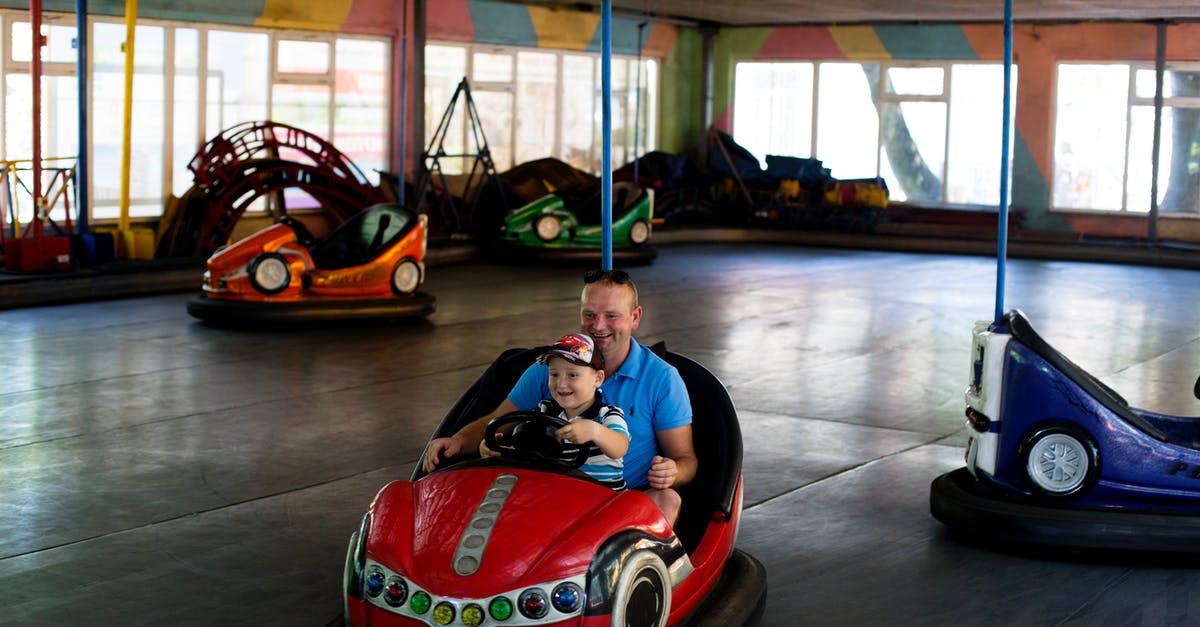 Why did Wesley Gibson's father take this action? - Man and Boy Riding Bumper Car