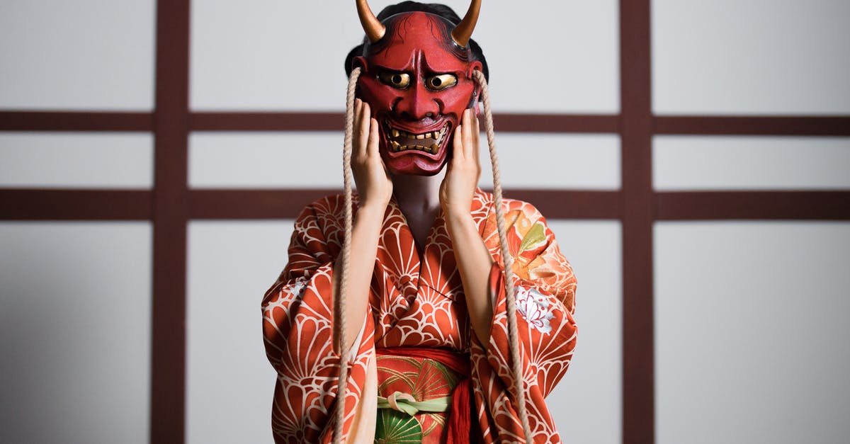 Why didn't the Japanese cut the ropes in Hacksaw Ridge? - A Person in a Kimono Wearing a Hannya Mask