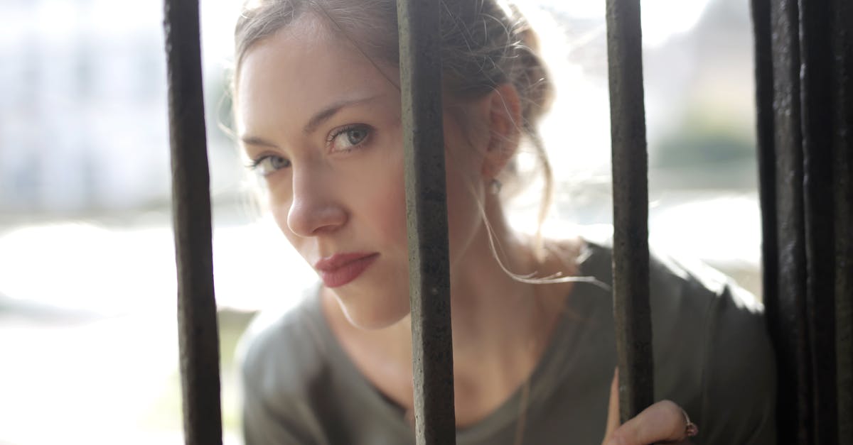 Why didn't Thomas kill Darius immediately when he clearly hints he is behind his daughter's murder? - Young beautiful female with bewitching look leaning on iron black bars and looking at camera while standing at fence on sunny day