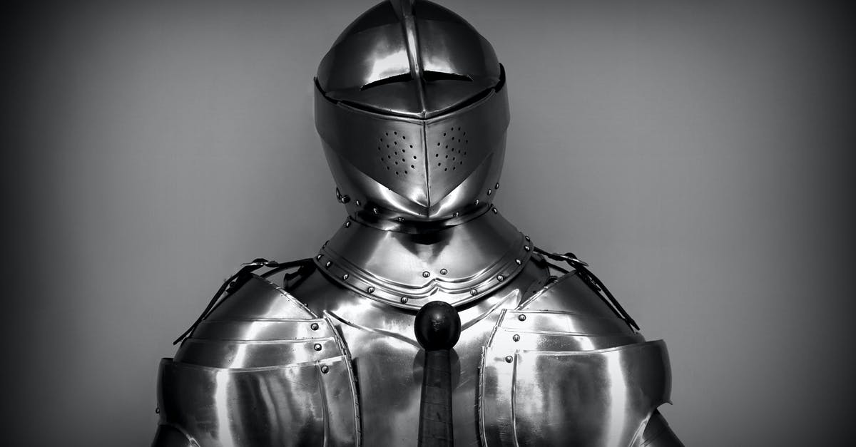 Why do the BPO henchmen wear hazmat gear? - Gray Scale Photography of Knight