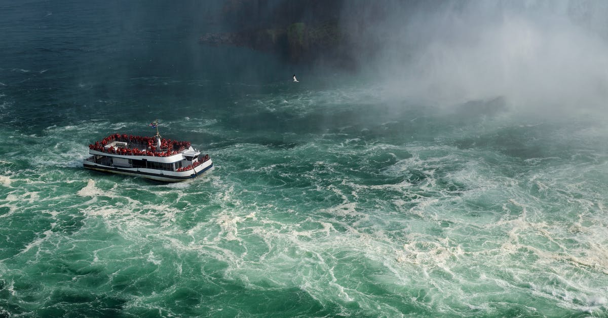 Why does Bruce became angry at Niagara Falls? - Cruise Ship on Rough Waters at Niagara Falls