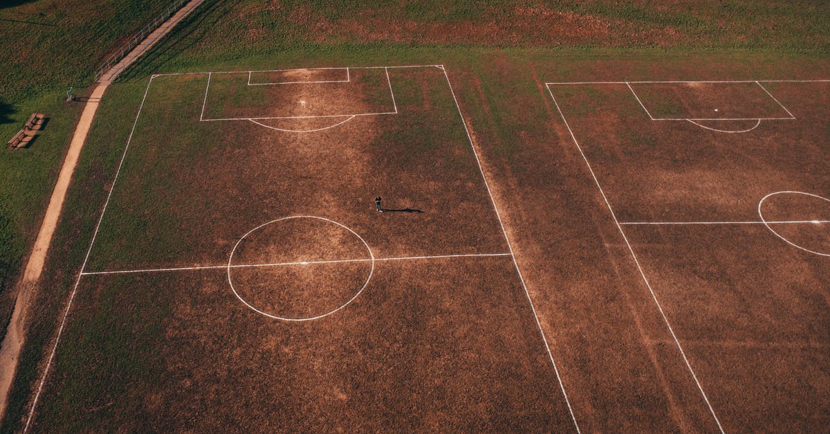 Why does Jamie specifically narrate these lines in the opening scenes? - Aerial Photography of a Sport Field