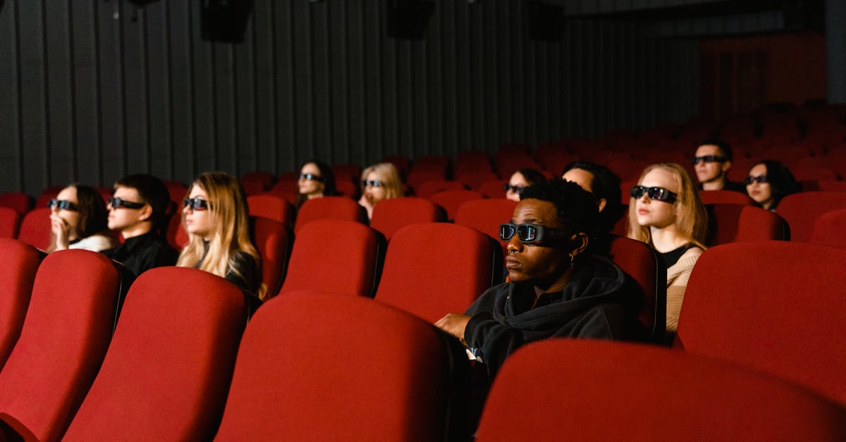 Why does the 3D movie I just watched stutter? [closed] - People Watching Movie while Wearing 3D Glasses