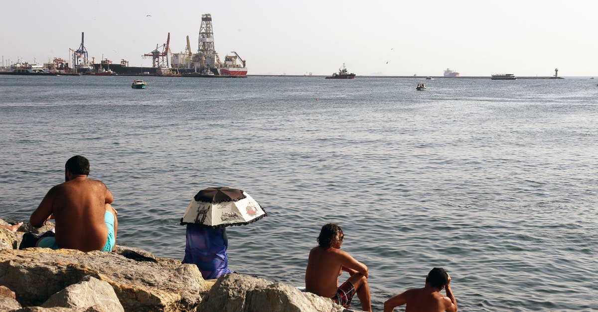 Why does U96 sail through the sea near Gibraltar? - 2 Women Sitting on Rock Near Sea