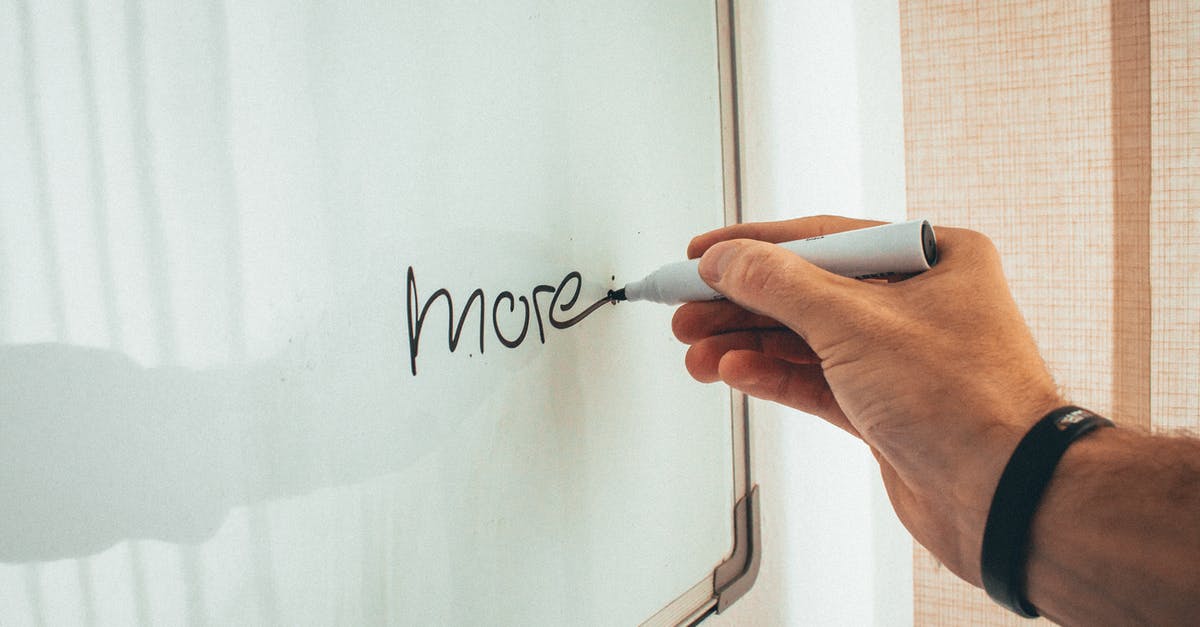 Why don't the Ashmore twins work on the same projects more often? - Crop unrecognizable man writing more word with marker on whiteboard during creating new startup in light workplace