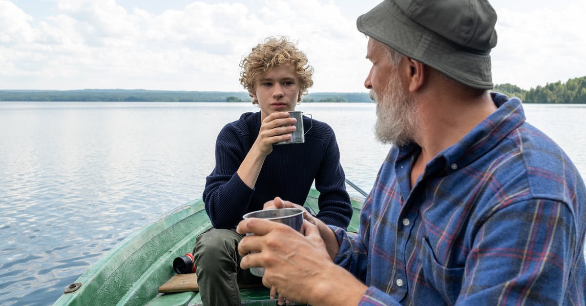 Why don't we see Janet having rebooting problems after the first time she's rebooted? - Grandfather and Grandson Having Tea on Boat Ride on Lake