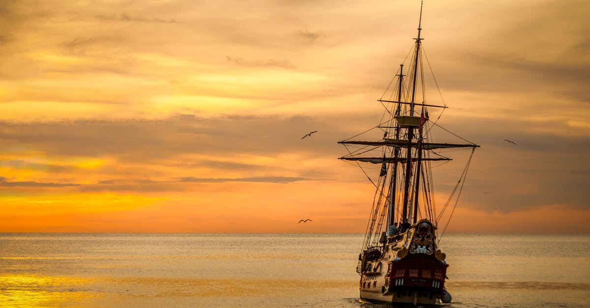 Why had 5 1/2 hours passed on the ship? - A Pirate Ship Sailing on Sea during Golden Hour