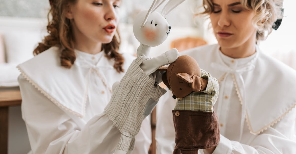 Why is Bugs Bunny confused by the name "Hansel?" - Girl in White Dress Shirt Holding White Rabbit Plush Toy