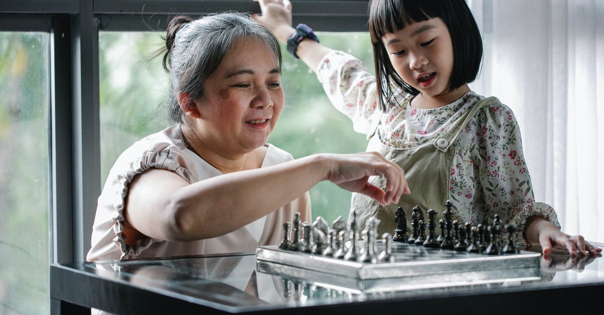 Why is Game of Thrones aimed at such a mature audience? - Asian woman playing chess with granddaughter