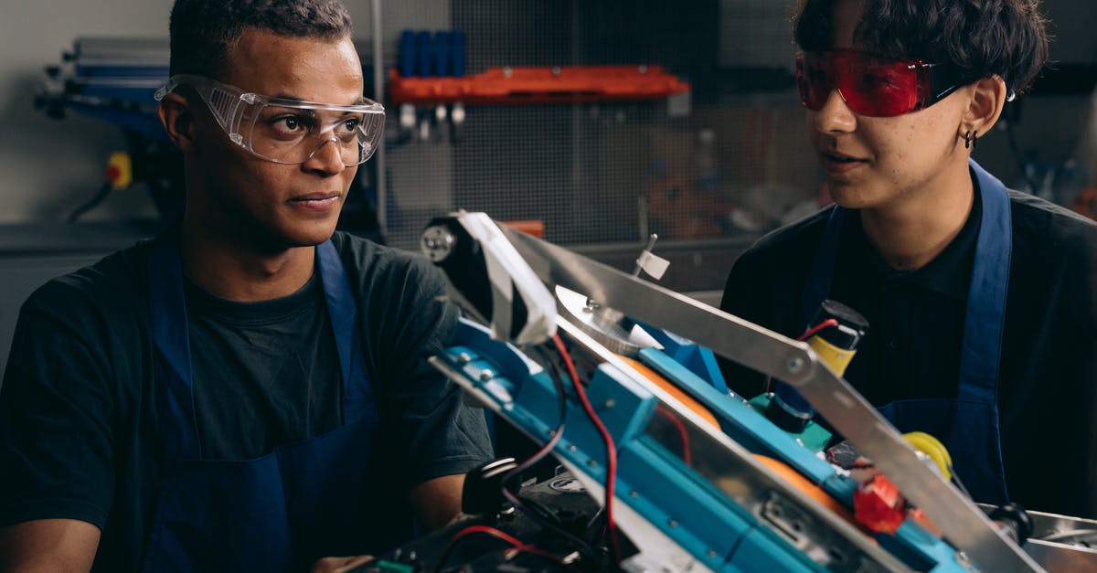 Why is Mr. Robot so anti-Chinese and why is this so widely accepted? - Two Boys Wearing Safety Glasses Near a Metal Frame