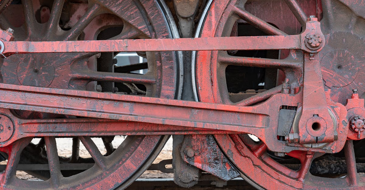 Why is Samaritan smarter than the Machine? - Red and Black Train Wheel