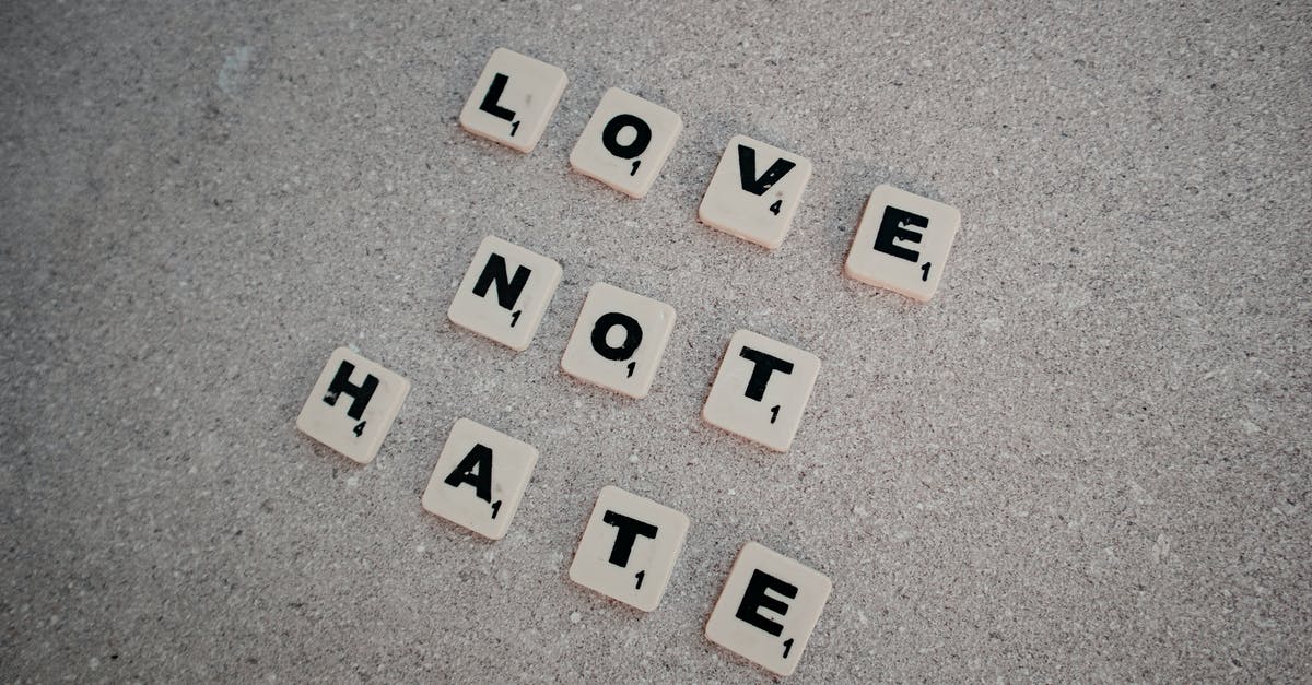Why is the movie titled "10 Things I Hate About You"? - Scrabble Tiles Spelling Love Not Hate