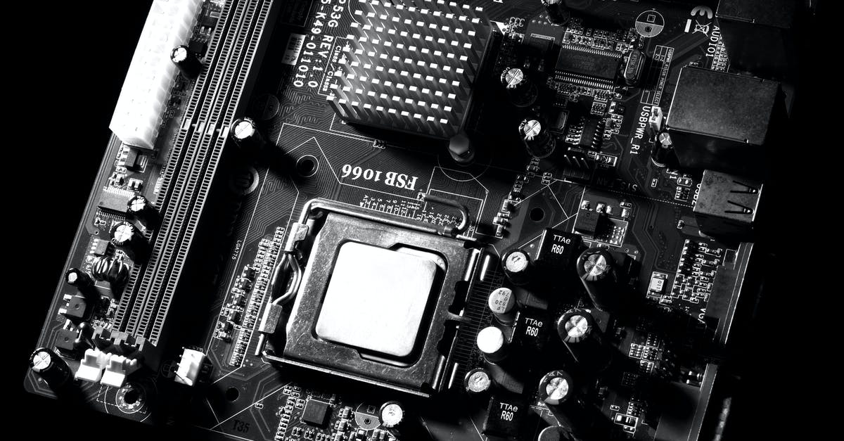 Why is the resistance called the resistance? - Grayscale Photo of Motherboard