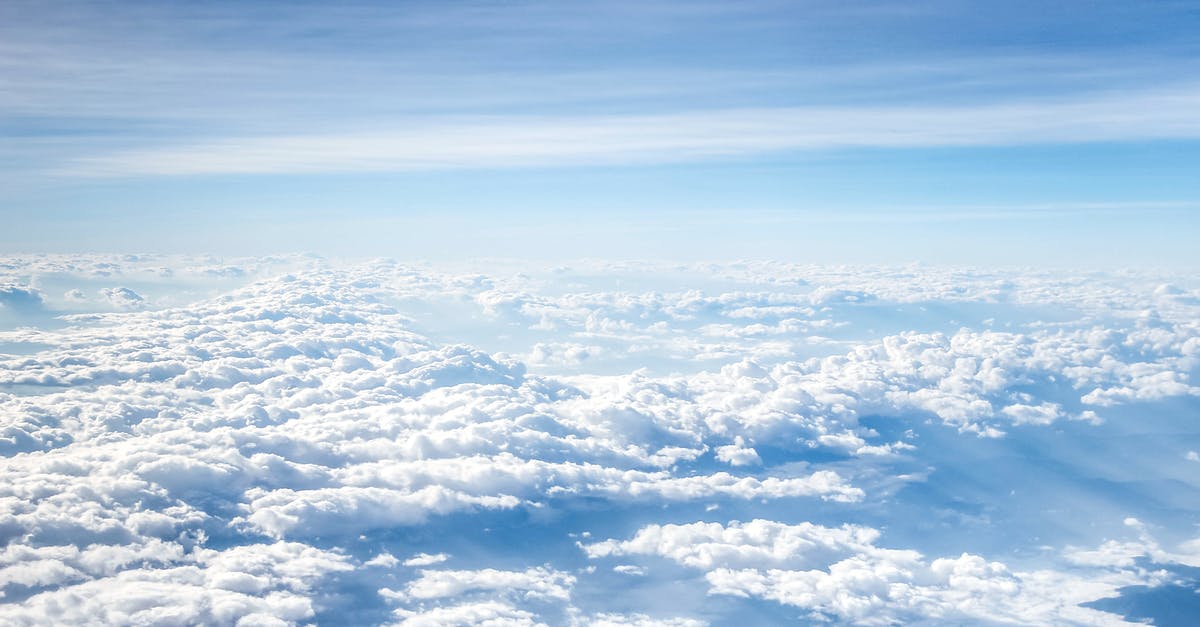 Why specifically 3 meters above the sky? - Aerial View of Cloudscape