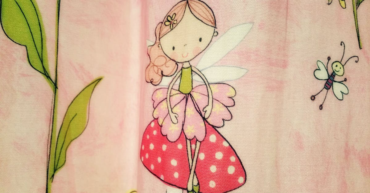 Why was Angel Dust's breast not shown during her fight? - Close-up Photo of Pink and Red Fairy Graphic Textile