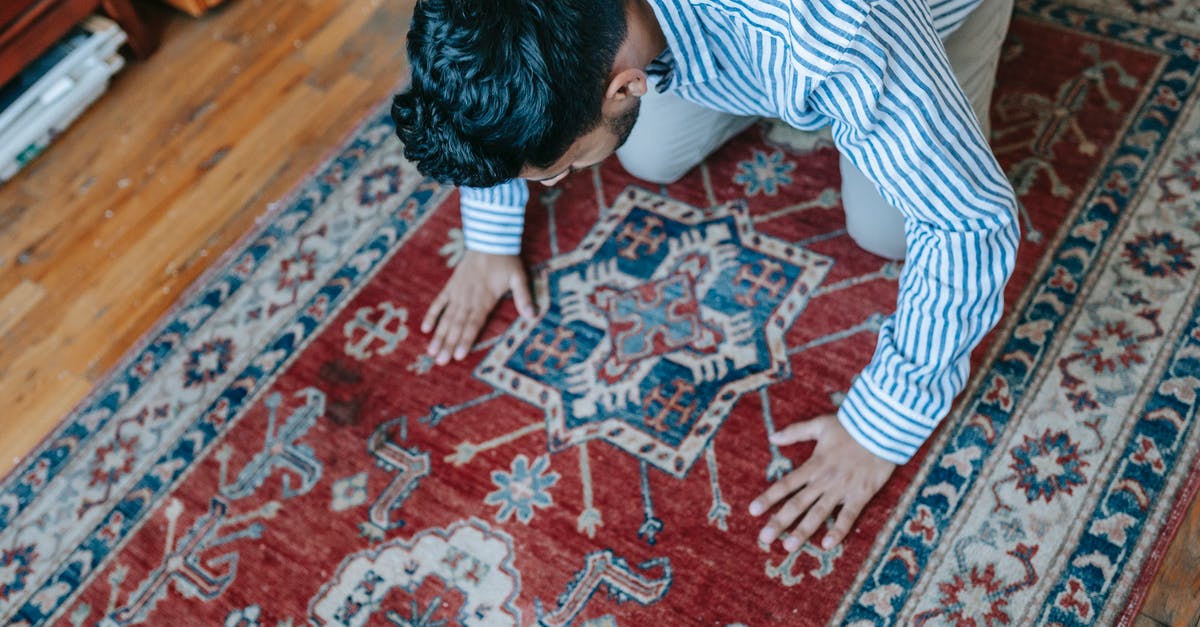 Why was House cancelled? - Man in Blue and White Stripe Dress Shirt Bowing Down on Red and Blue Area Rug