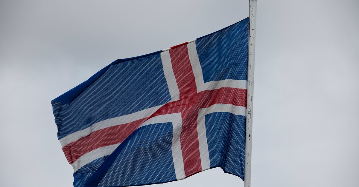 Why was the flag of Iceland on Captain Ramsey's desk? - Photograph of the Iceland Flag