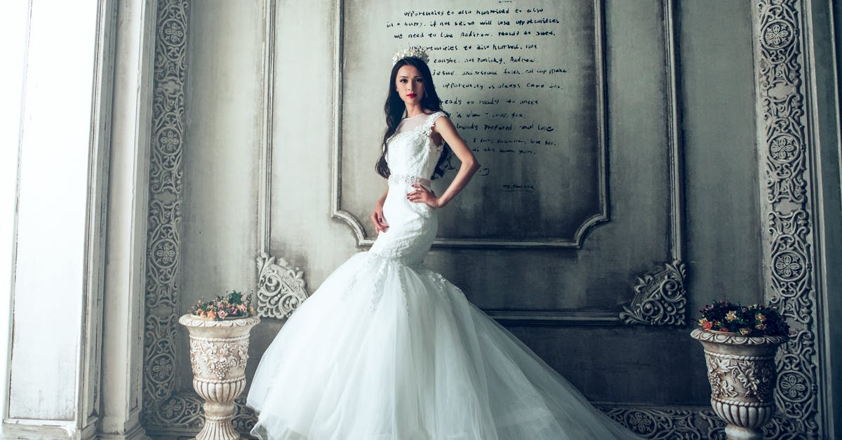 Why was the princess rescued in the first place? - Woman Wearing White Wedding Gown Standing Beside Gray-painted Wall