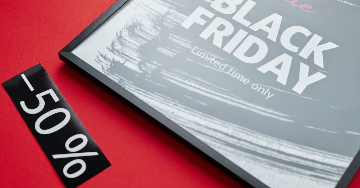 Why was the time frame compressed in Breathe? - Black Friday Sale Text on Red Background