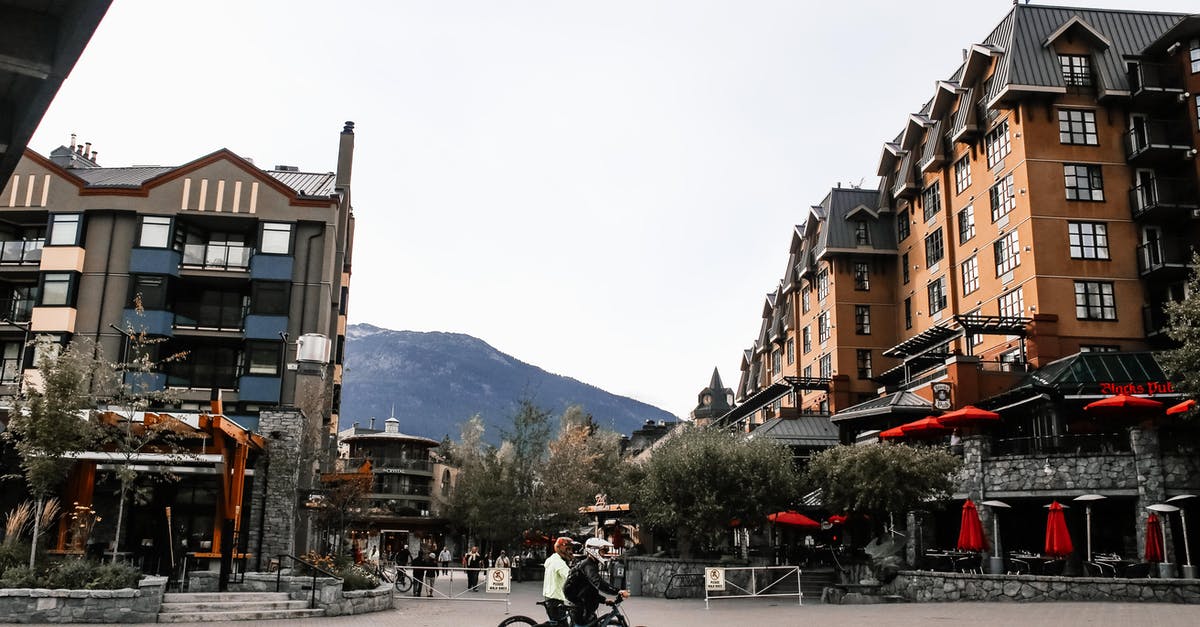 Why was Whistler in Sona? - Bikers Walking with their Bikes in Whistler Canada